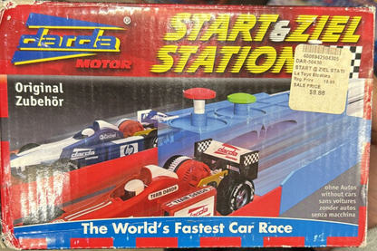Darda Circuit Accessories – Start and Goal Box Racing Track Add-On for Diecast Cars