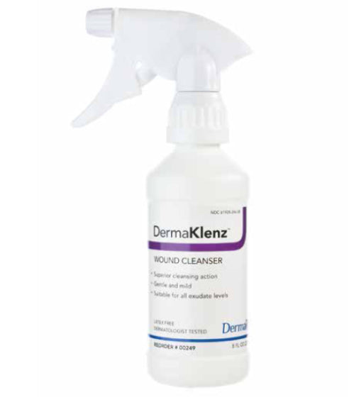 DermaKlenz Wound Cleanser by DermaRite - Gentle and Effective pH Balanced Formula with Zinc