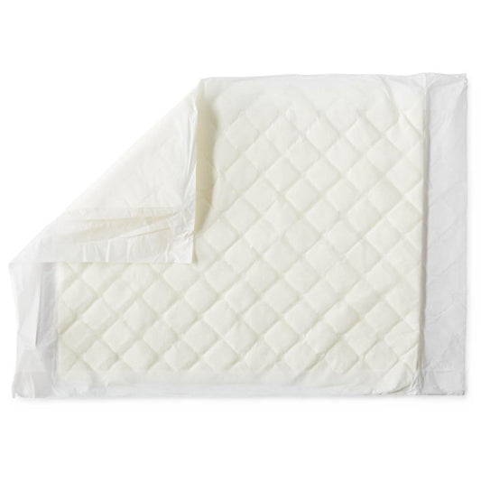 Protection Plus Disposable Underpad, 9" x 14", Fluff/Polymer Core, Moderate Absorbency