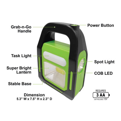 Versatile Brilliance Brite Box 3-in-1 Work Light