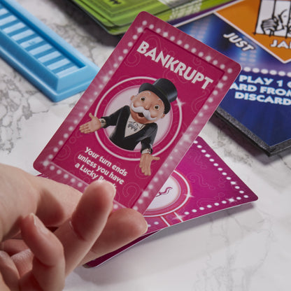 Hasbro Monopoly Chance – Fast-Paced Card-Flipping Monopoly Game for Ages 8+