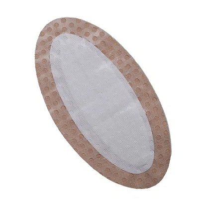 Eclypse Border Oval Super Absorbent Dressing 8 x 12 Inch Sterile – Silicone Bordered Wound Dressing