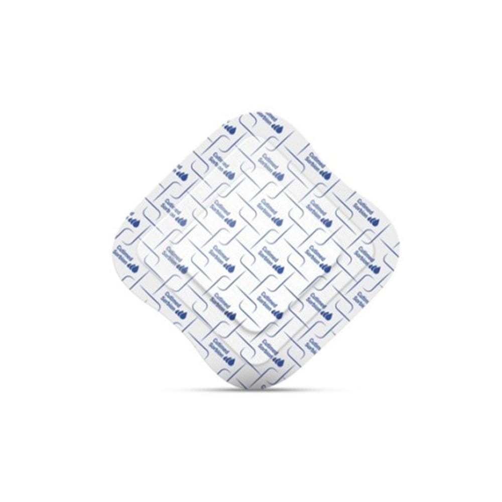 Cutimed Sorbion Border Super Absorbent Dressing 8 x 8 Inch Sterile Silicone Border Dressing
