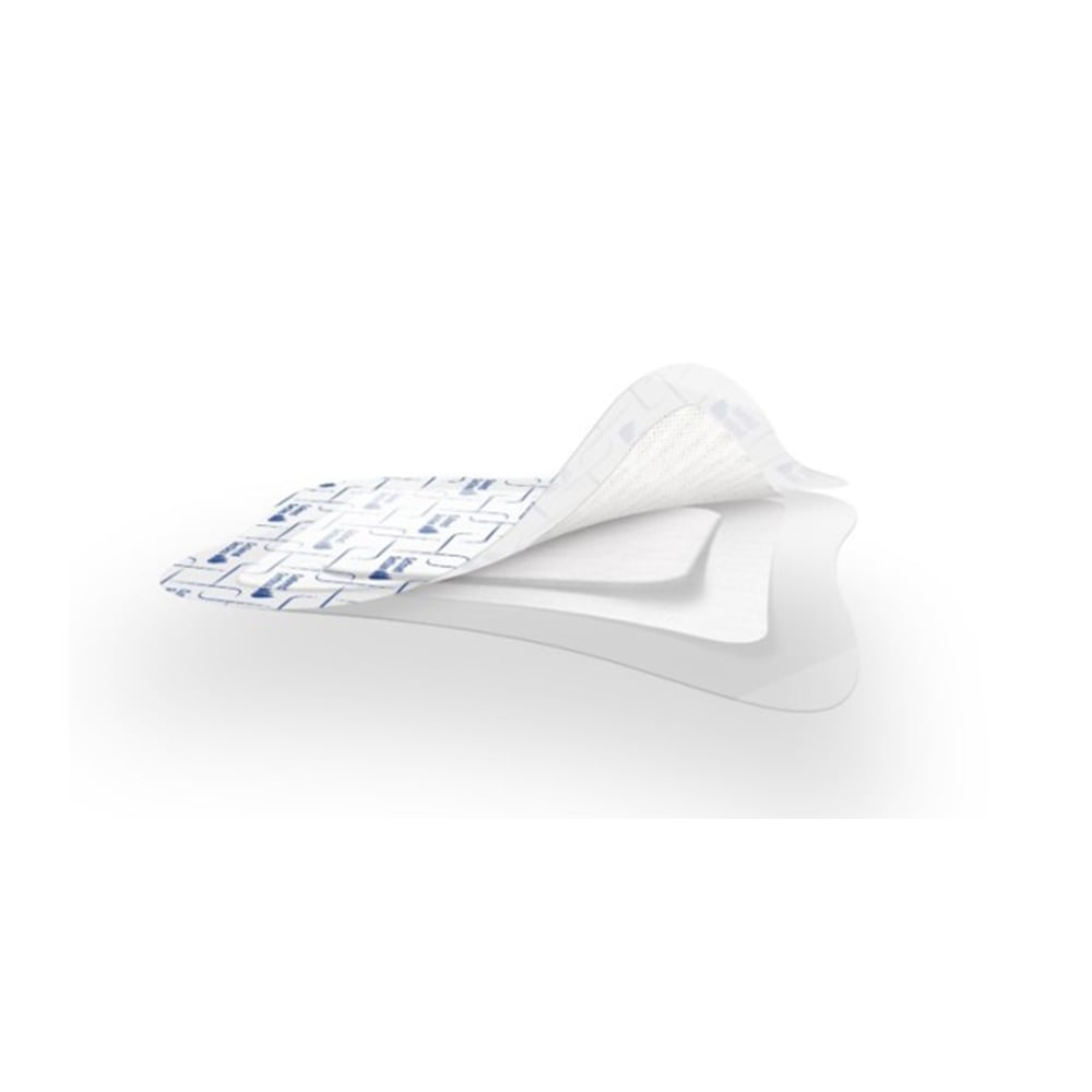 Cutimed Sorbion Border Super Absorbent Dressing 8 x 8 Inch Sterile Silicone Border Dressing