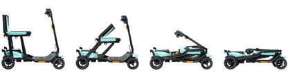 Go Go Super Portable Folding Scooter – Charge360 Technology, Magnetic Battery Charging, 41.6 lbs Weight