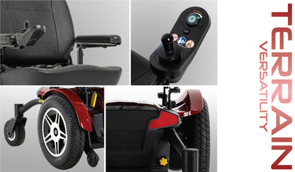 Jazzy Elite 14 Power Chair – Front-Wheel Drive, Superior Climbing Power, High-Back Seat