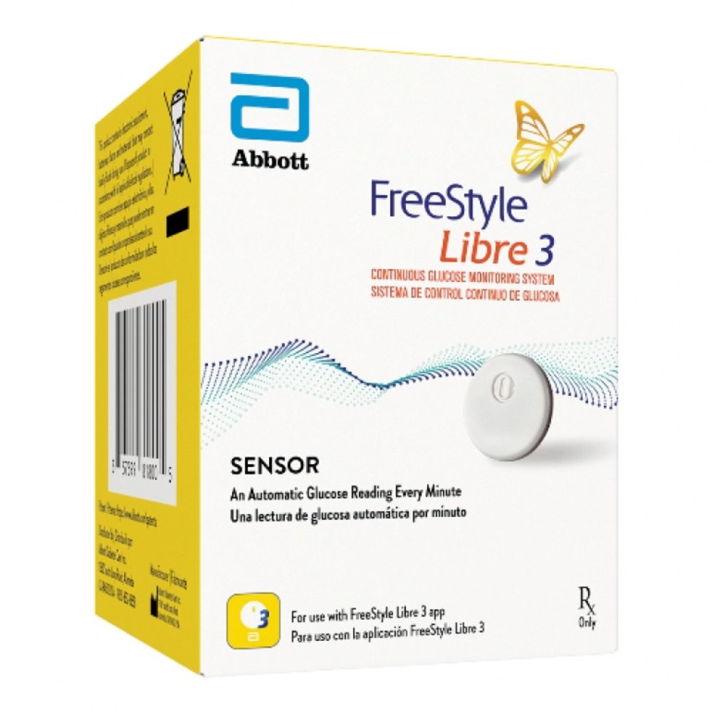 FreeStyle Libre 3 Sensor 4-day Continuous Glucose Monitoring system
