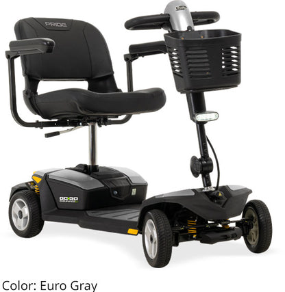 Go Go Endurance Li 4-Wheel Scooter – Airline-Safe Lithium-Ion Battery, Feather-Touch Disassembly, Comfort-Trac Suspension with 8AH Battery