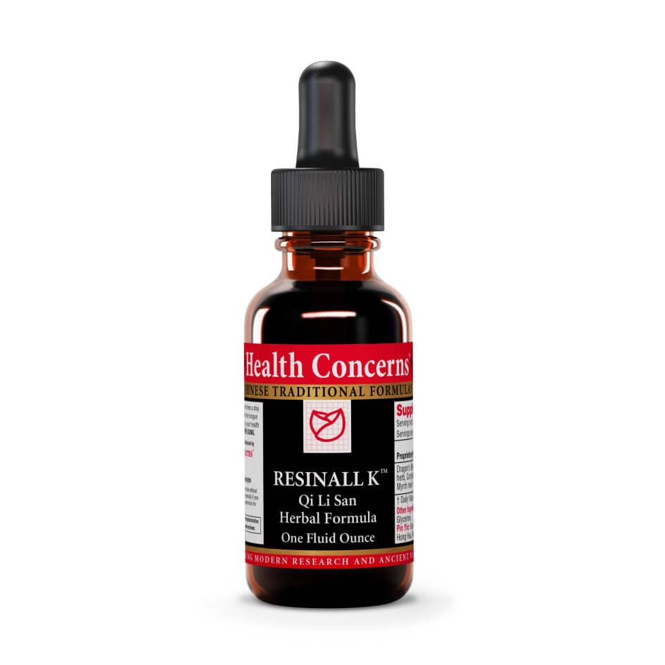Health Concerns Resinall K Hemostatic Agent – 1 oz Non-Sterile Herbal Formula