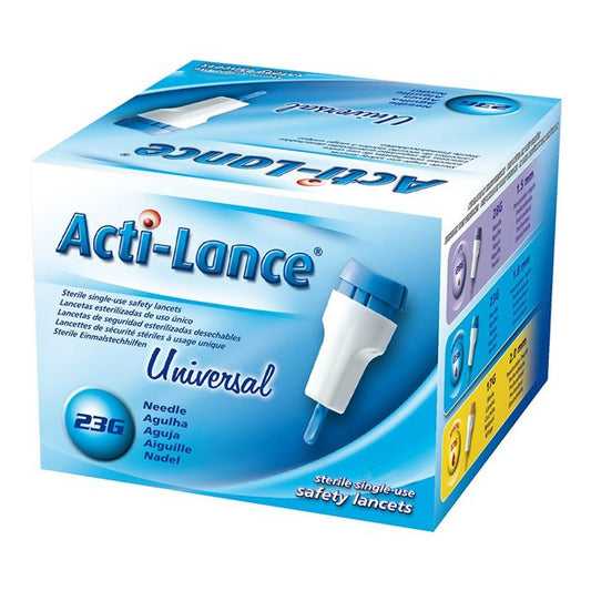 Safety Lancet 23 Gauge Self Destructive Mechanism