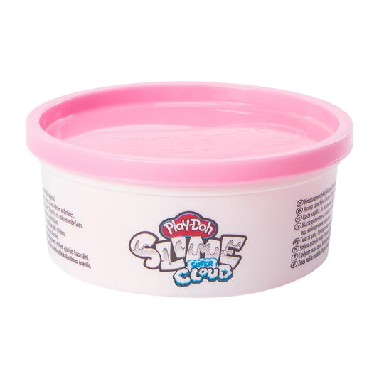 Play-Doh Super Cloud Slime Single Can 4oz – Fluffy Sensory Slime for Kids