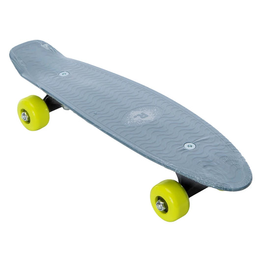 Mini Skateboard 17-Inch Rebel – Navy Blue with Green Wheels