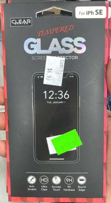 iPhone Tempered Glass Screen Protector Clear Series Ultra Clear 9H Anti Scratch