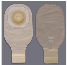 Ostomy Pouch Premier One-Piece System 12 Inch Length Drainable Convex, Pre-Cut Beige