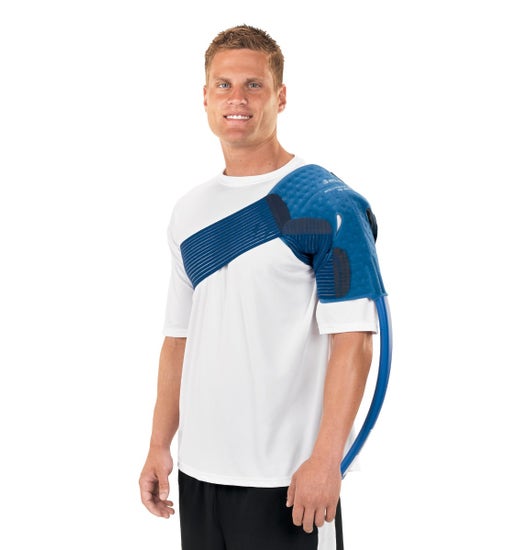 Cold Therapy Pad Intelli-Flo Shoulder 13-1/2 X 14 Inch Plastic / Felt / Foam / Elastic Reusable