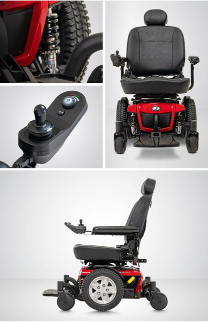 Jazzy 600 ES Power Chair – 14-Inch Drive Wheels, Independent Front Casters, Tight Turning Radius