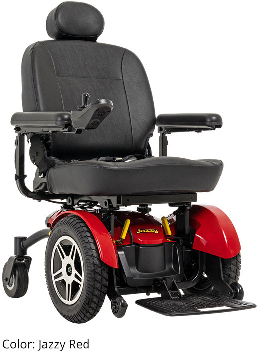 Jazzy Elite 14 Power Chair – Front-Wheel Drive, Superior Climbing Power, High-Back Seat