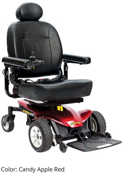 Jazzy Elite ES Power Chair – Front-Drive Wheels for Smooth Ride, High-Back Seat