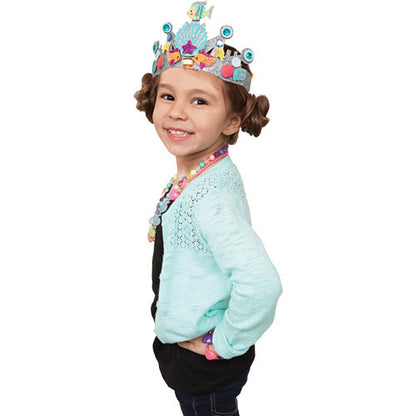 Klutz My Twinkly Tiaras Craft Kit and Idea Book – DIY Sparkling Crowns for Kids