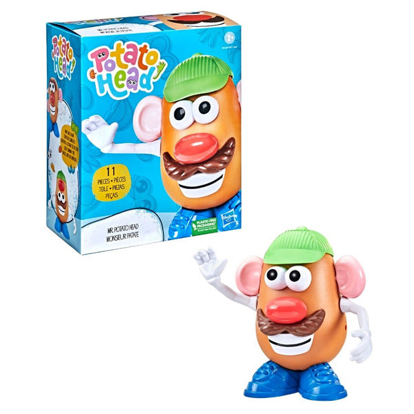 Hasbro Potato Head Toy Set – Classic Mr. Potato Head 11 Pieces Toy for Kids Ages 2+