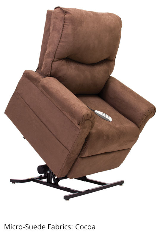 Essential LC-105 Power Lift Recliner – Comfort, Dual Pockets, and Easy Hand Control