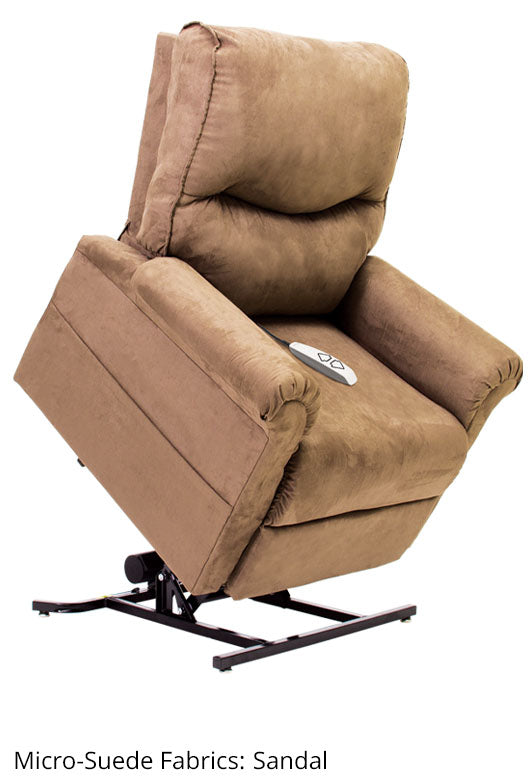 Essential LC-105 Power Lift Recliner – Comfort, Dual Pockets, and Easy Hand Control