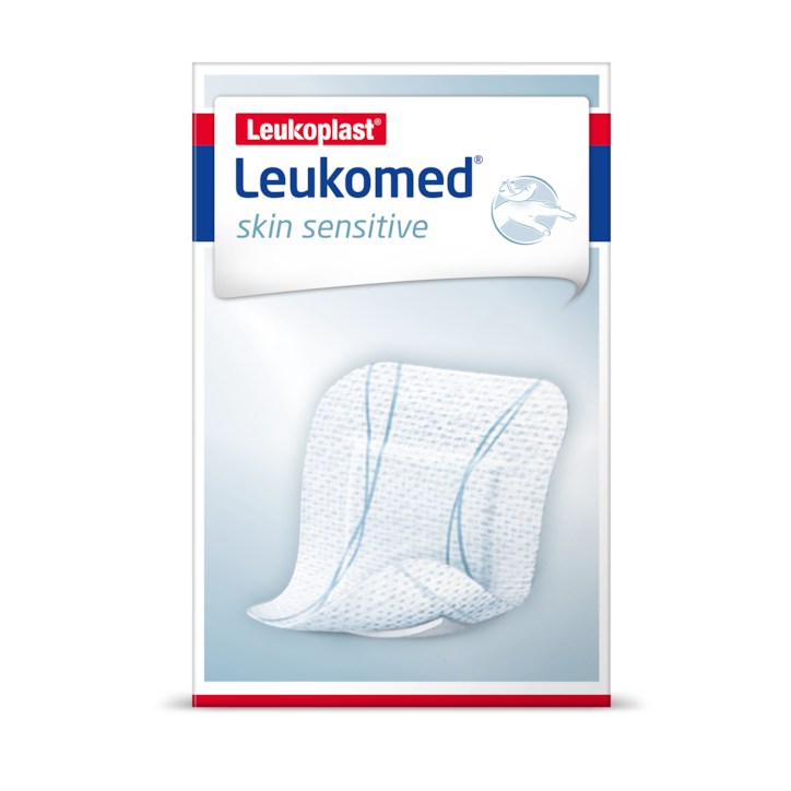 Leukomed Skin Sensitive Composite Dressing 4 x 10 Inch Sterile Absorbent Wound Dressing