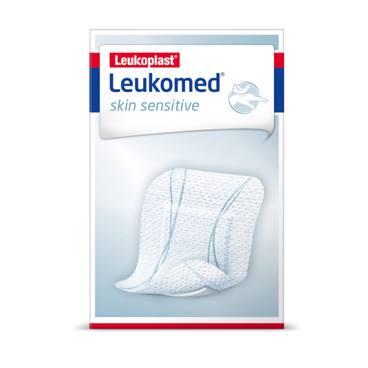 Leukomed Skin Sensitive Composite Dressing 4 x 10 Inch Sterile Absorbent Wound Dressing