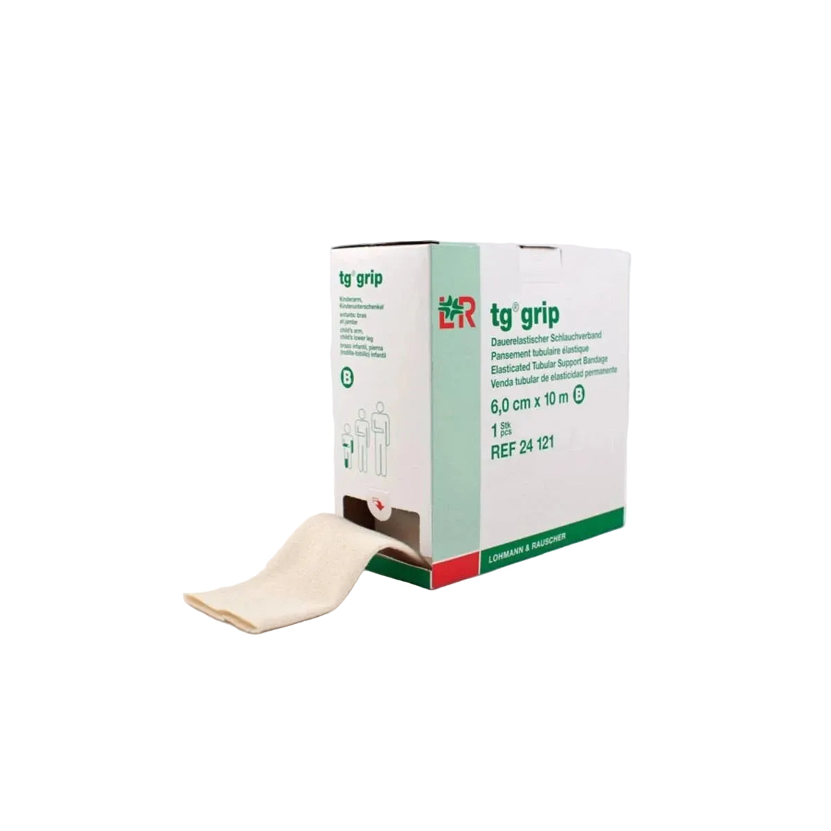 tg grip Elastic Tubular Support Bandage 2-1/3 Inch x 11 Yard Size B – Small Hand & Wrist Compression Support