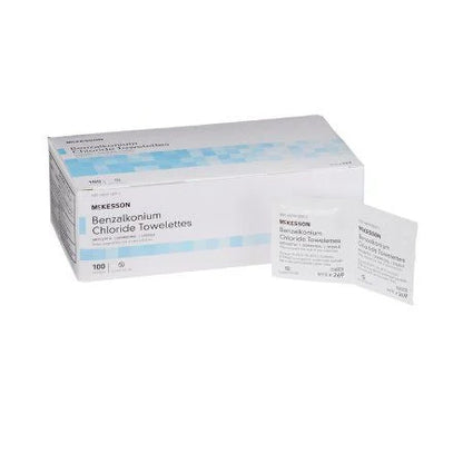 McKesson BZK Sanitizing Skin Wipe