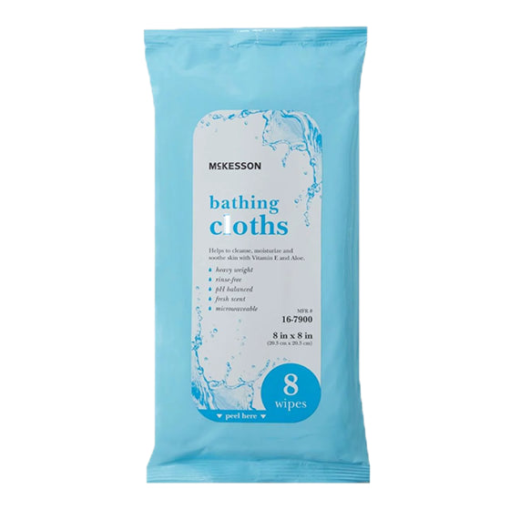 McKesson Rinse Free Bath Wipes