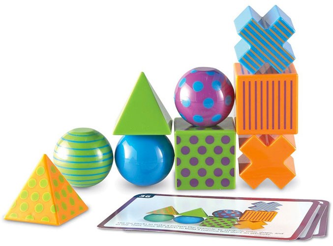 Learning Resources Mental Blox – 3D Puzzle & STEM Brain Game with 20 Blocks