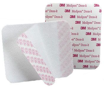 MEDIPORE Dress-It Pre-Cut Dressing Cover by 3M Rapid and Gentle Wound Treatment