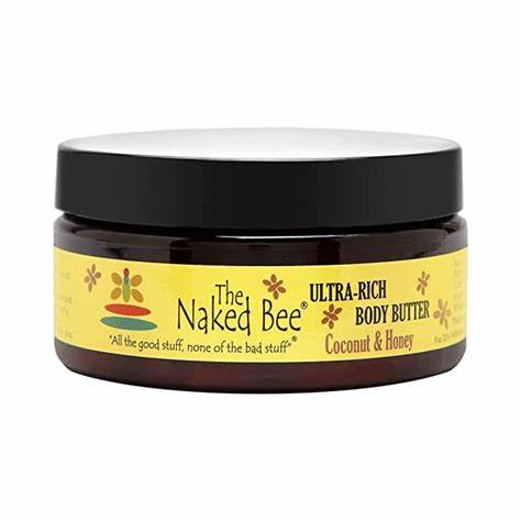 The Naked Bee Ultra-Rich Body Butter - Hydrating Shea Butter Cream