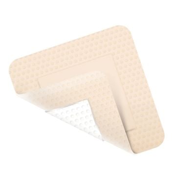 Proximel Silicone Foam Dressing 5 x 5 Inch Sterile Border Dressing