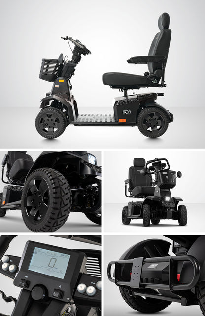 PX4 Outdoor Mobility Scooter – NFC Ignition, Smooth Ride, Powerful Performance for Enhanced Adventures