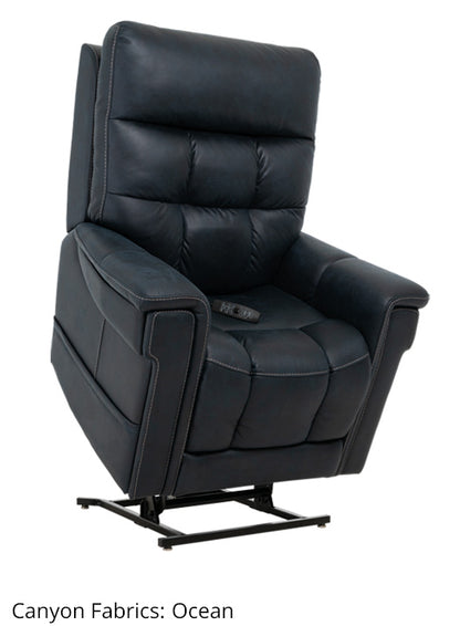 Pride Mobility VivaLift Radiance Lift Chair Petite Wide Power Recliner with 3 Heating Pads