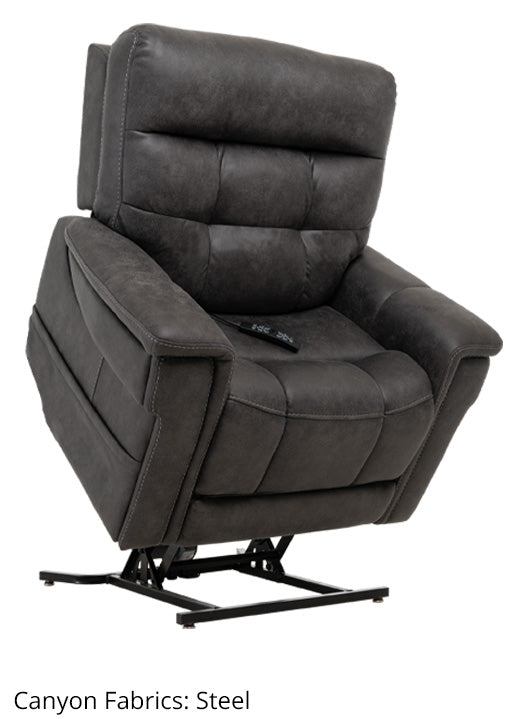 Pride Mobility VivaLift Radiance Lift Chair Petite Wide Power Recliner with 3 Heating Pads