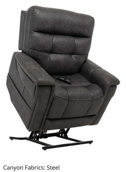 Pride Mobility VivaLift Radiance Lift Chair Petite Wide Power Recliner with 3 Heating Pads