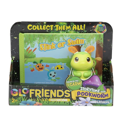 Playskool Glow Bookworm Interactive Story Book Toy – Light-Up Reading Companion for Toddlers Ages 2+
