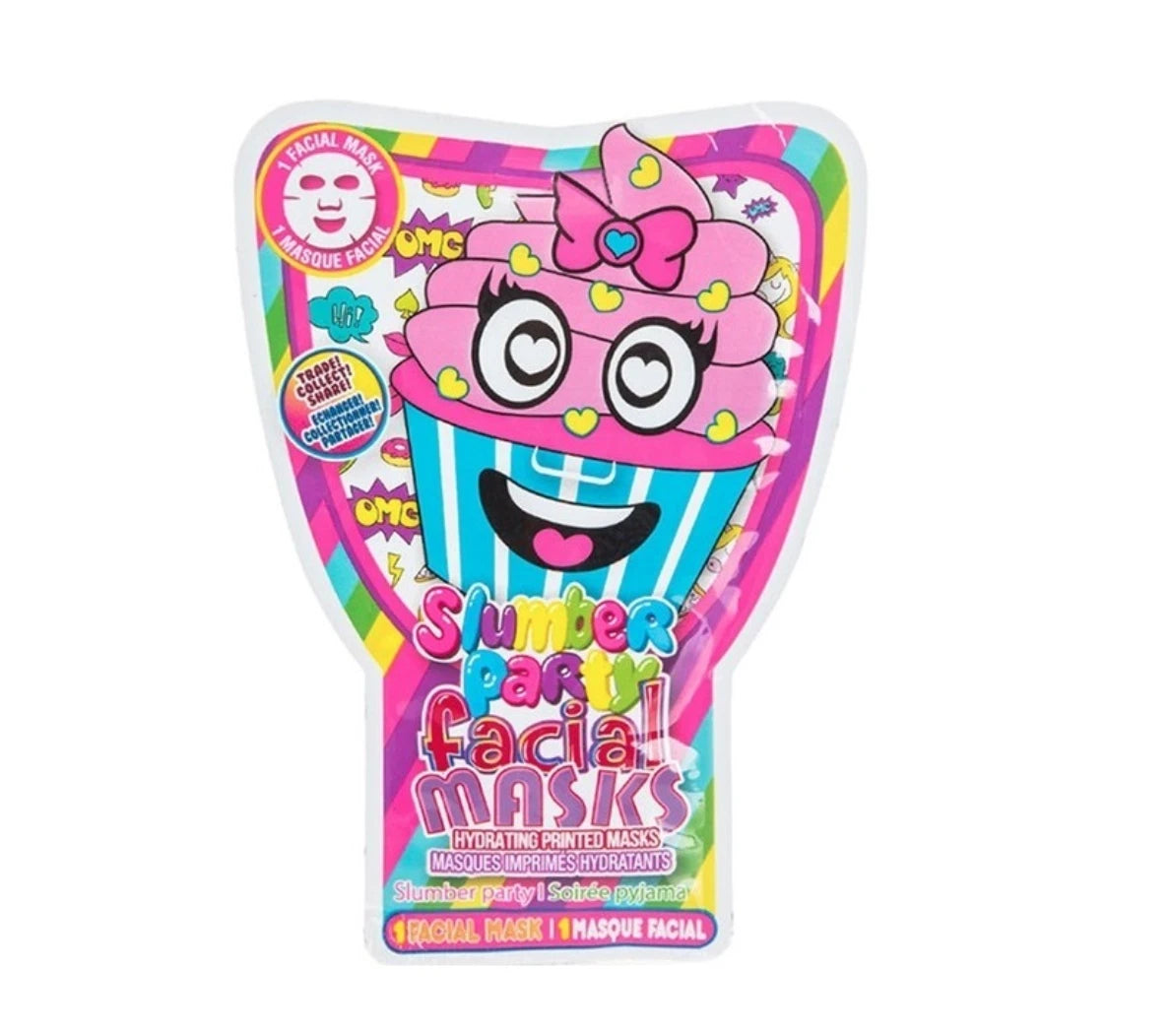 Slumber Party Facial Masks – Hydrating Face Masks for Girls