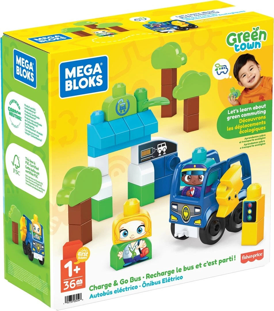 Mega Bloks Green Town Building Set (36 Pieces)