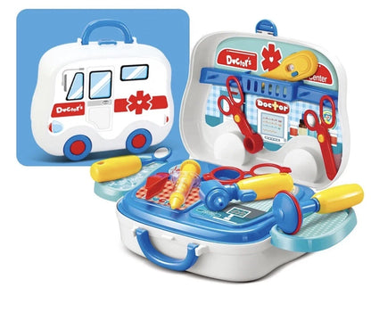 Kids Little Doctor Set – 15pcs Medical Center Playset (For Ages 3+)
