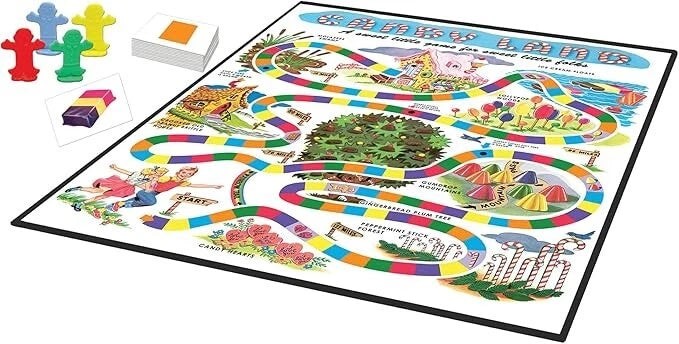 Candy Land Classic Board Game – Color Matching Family Game for Kids Ages 3+