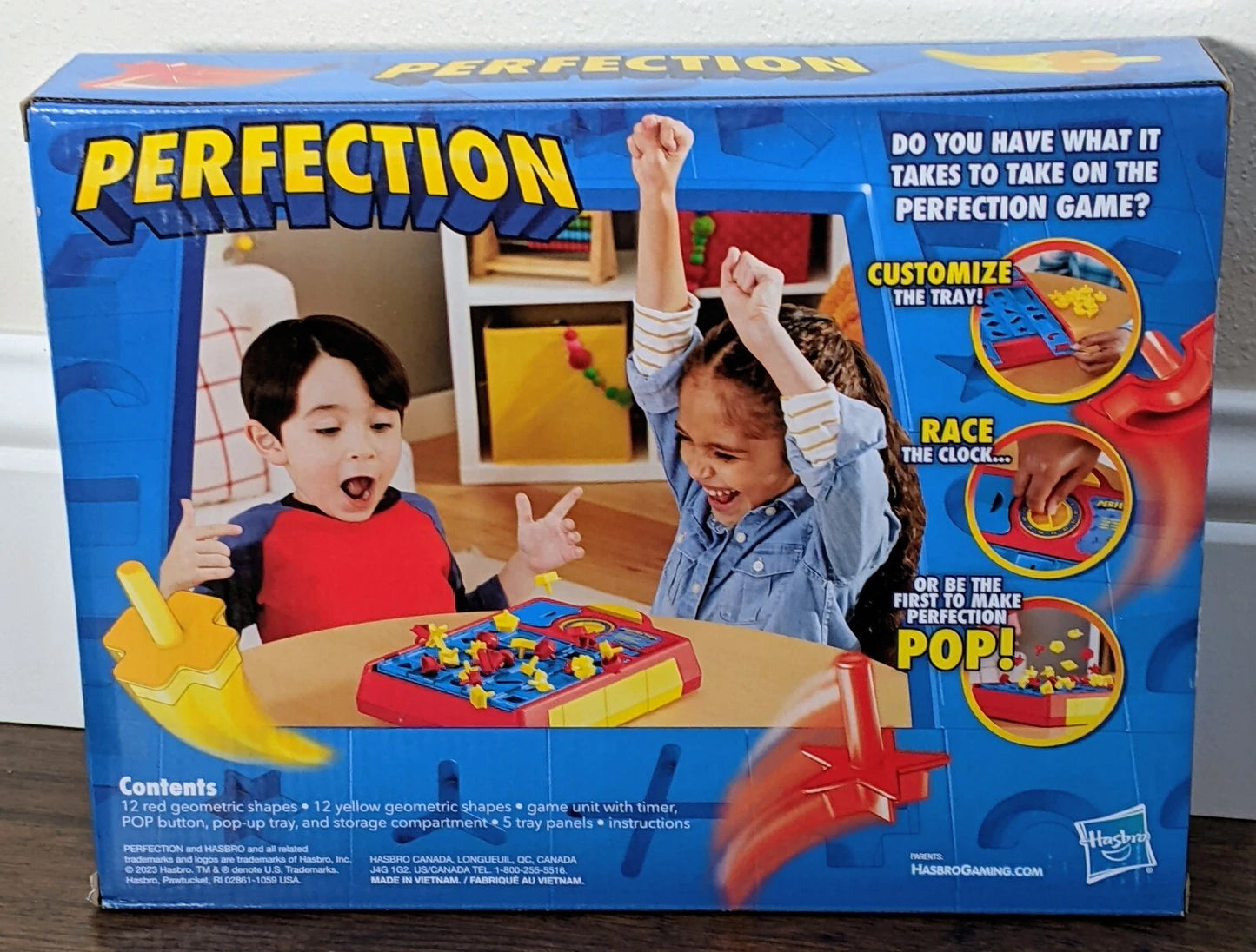 Perfection Board Game – Kids & Preschool Shape-Matching Game (Ages 5+)