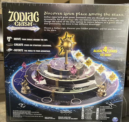 Zodiac Clash Strategic 3D Solar System Board Game – Zodiac Power Game for 2 or 4 Players Ages 8+