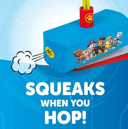 Paw Patrol Foam Pogo Hopper for Kids – Squeaky Indoor & Outdoor Bouncing Toy