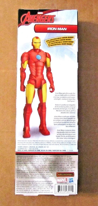 Hasbro Marvel Avengers Iron Man Titan Hero Series Action Figure – 12 Inch, Ages 4+