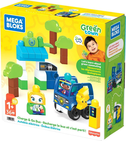 Mega Bloks Green Town Building Set (36 Pieces)