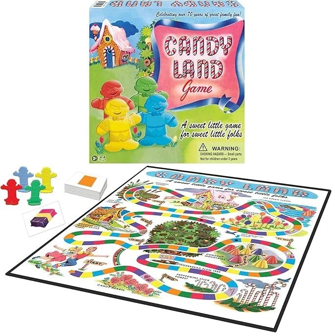 Candy Land Classic Board Game – Color Matching Family Game for Kids Ages 3+
